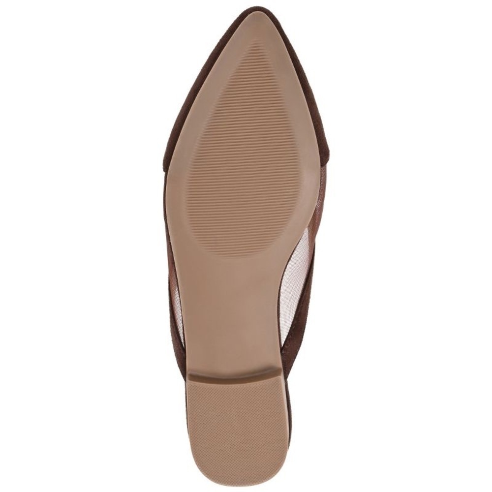 Journee Collection Womens Reeo Slip On Pointed Toe Mules Flats * - Picture 5 of 6